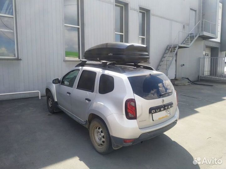 Багажник автобокс на крышу автомобиля Пежо Peugeot