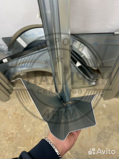 Ремонтный порог правый Dodge Caravan 4