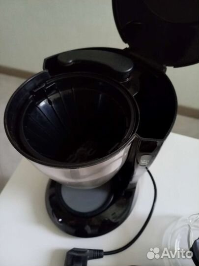 Кофеварка капельная philips 0.6л