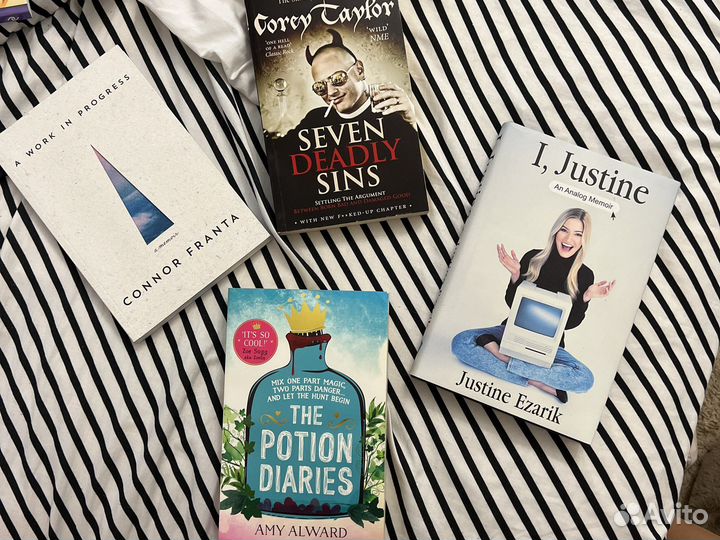 Книги на английском, автобиографии