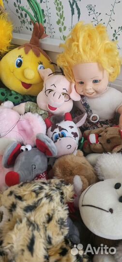 Мягкие игрушки пакетом цена за все