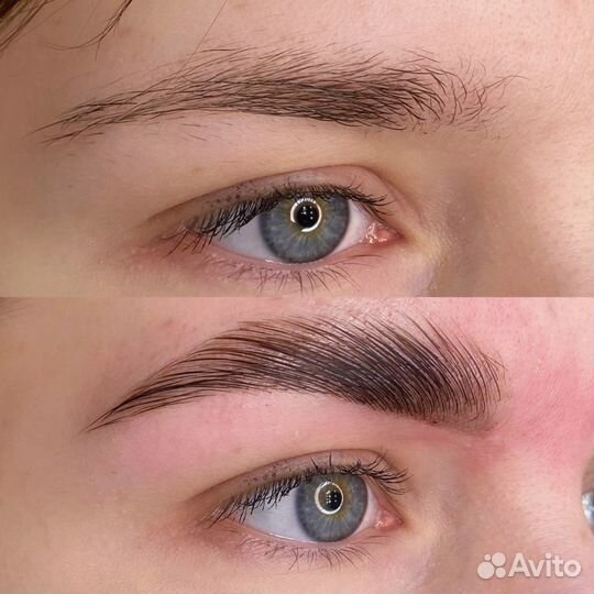 Брови Долговременная укладка