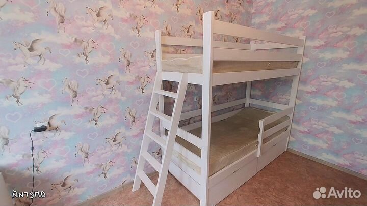 Двухъярусная кровать детская