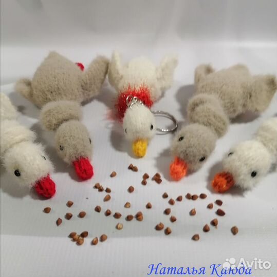 Вязаные игрушки ручной работы