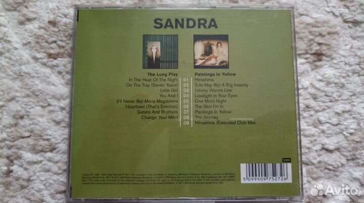 Музыкальные CD Sandra (4 CD)