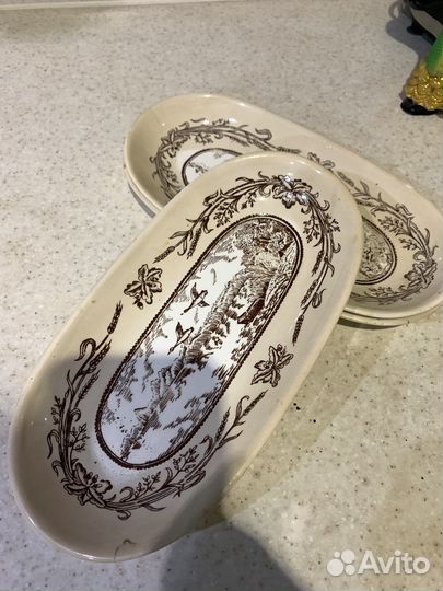 Фарфор селедочницы СССР
