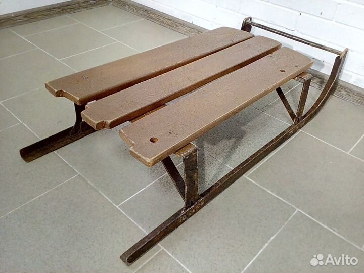 Старинные большие русские сани