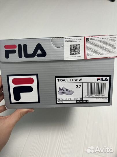 Кроссовки женские Fila trace LOW