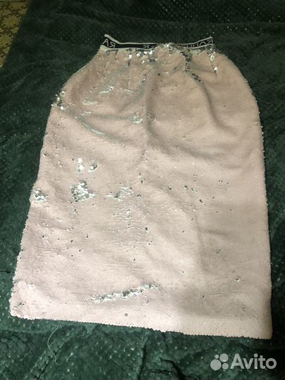 Юбка в паетках