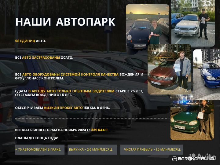 Гибкие условия инвестирования