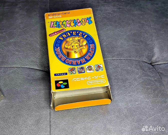Super Mario All Stars для Super Nintendo ntsc-J