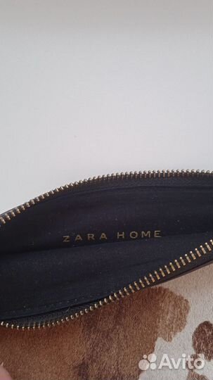 Клатч Zara натуральная кожа коровы