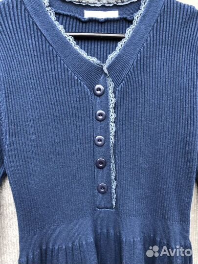 Платье трикотажное