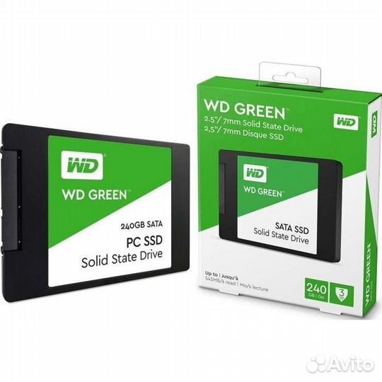 Новые Ssd WD green 120/480gb