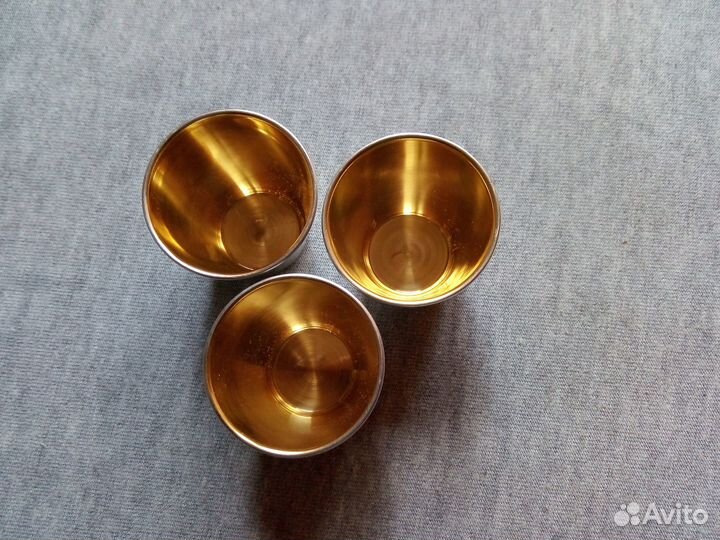 Стопка коньячная серебро 875 пробы Баку 1972