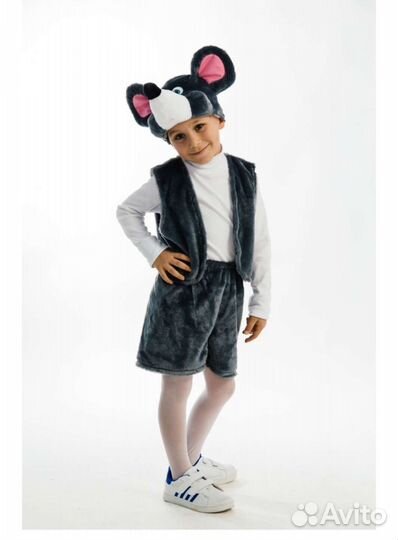 Новогодний детский костюм Новый мышка 4-7 лет