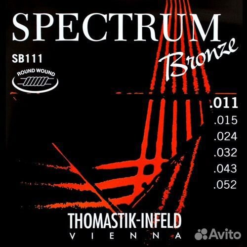 SB111 Spectrum Bronze Комплект струн для акустичес