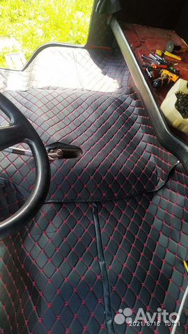 Напольное покрытие ромбиком