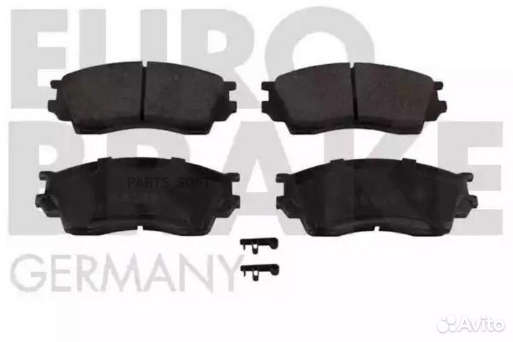 Eurobrake 5502223236 Колодки тормозные передн