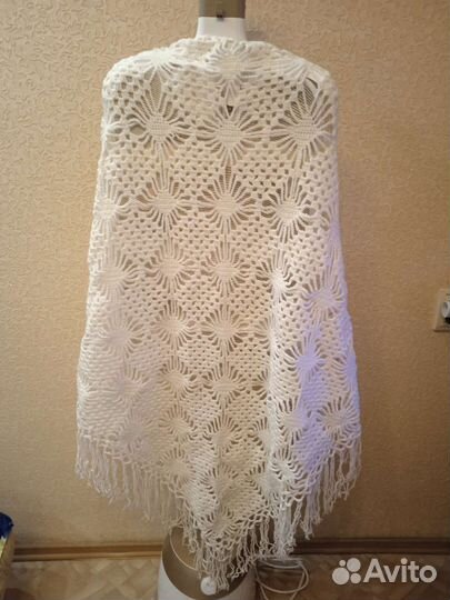 Платок шаль шерсть