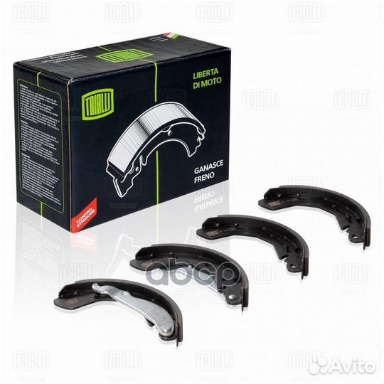 Колодки торм. барабан. зад. Opel Corsa B 91- GF