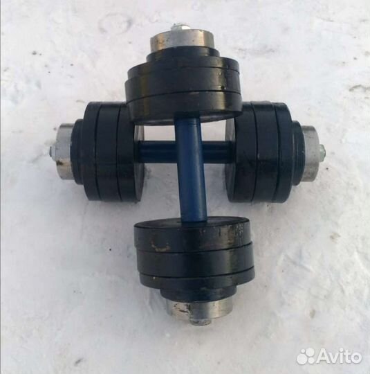 Гантели разборные от 5кг/пара, до 50кг/пара