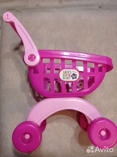 Развивающая игрушка/Тележка и продукты