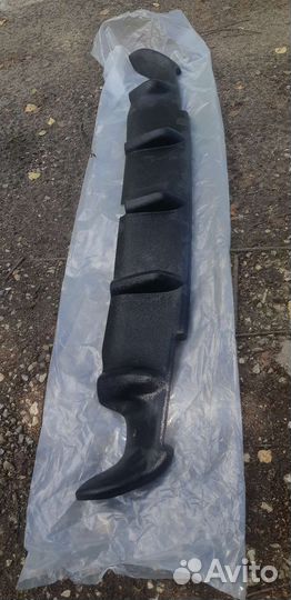 Диффузор на задний бампер honda accord 8