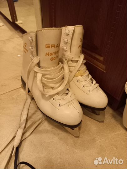 Фигурные коньки graf montana gold 33