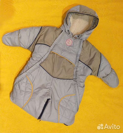 Комбинезон трансформер 0-18 мес