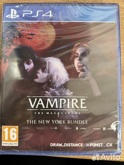 Vampire: The Masquerade - New York для PS4 новый