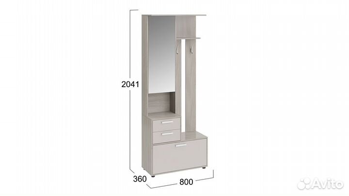 Прихожая «Витра» №2