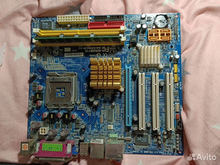 Материнская плата gigabyte ga-945gcm-s2
