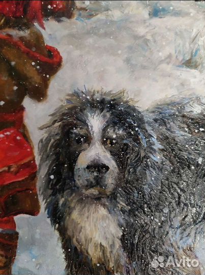 Картина маслом на холсте 