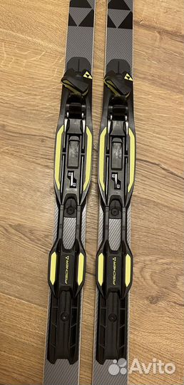 Лыжи и крепления Fischer палки Nordway