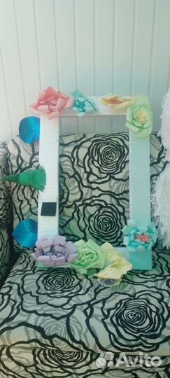 Цифра 8 и рамка