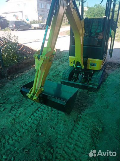 Услуги мини-экскаватора