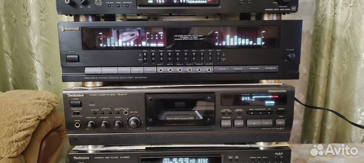 Technics Sony Sherwood Denon колонки стойки