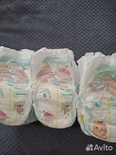 Pampers трусики 6