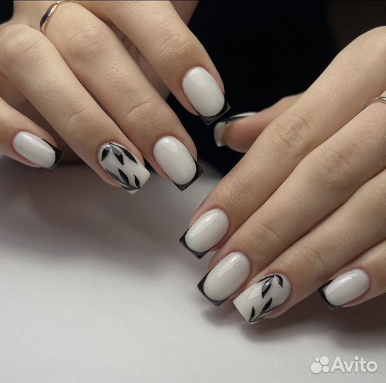 Маникюр гель лак наращивание укрепление