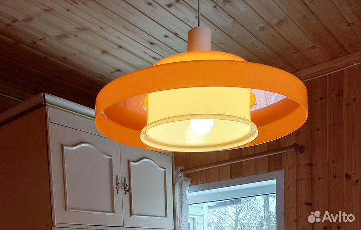 Люстра- тарелка потолочная, СССР, 1983 год