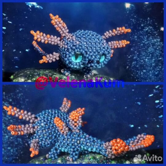 Игрушки из бисера