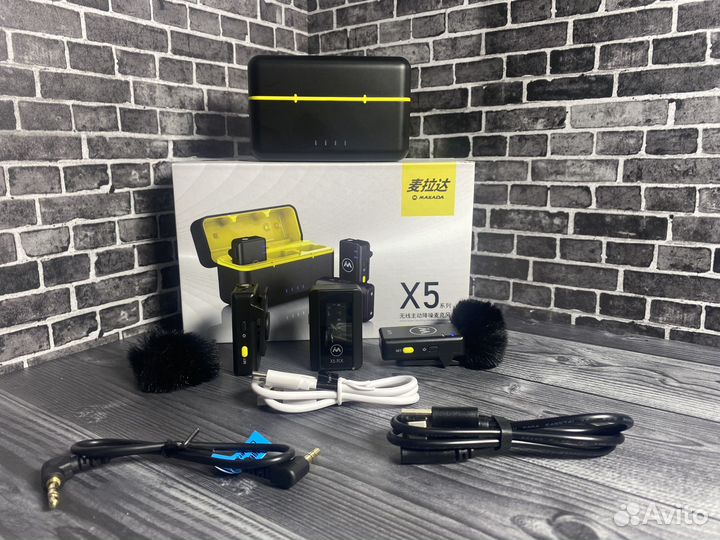 Майлада петличные беспроводные микрофоны