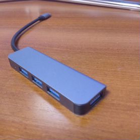 Переходник USB type Adapter 4 в1 для Macbook