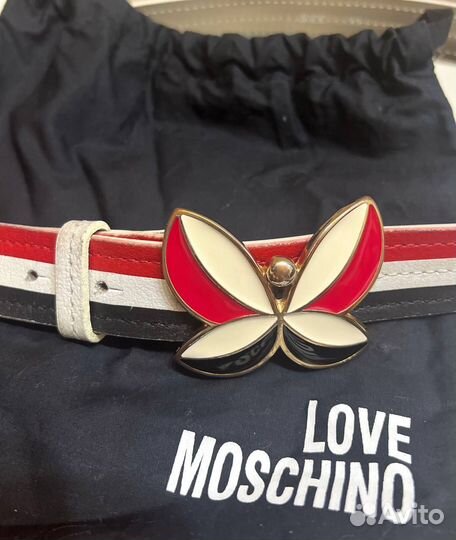 Ремень женский love moschino оригинал б/у