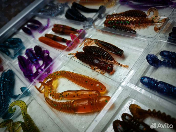 Силиконовые приманки собственного производства