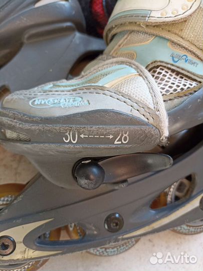 Роликовые коньки детские раздвижные