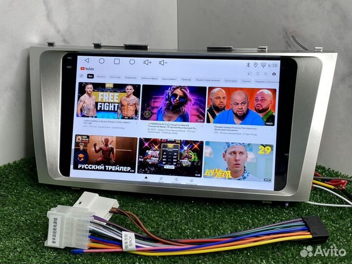 Магнитола на toyota camry 40 2006-2011 арт879