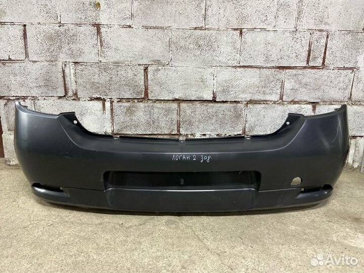 Бампер задний Renault Logan 2 2014-2018
