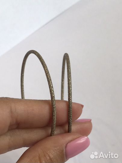 Серьги кольца